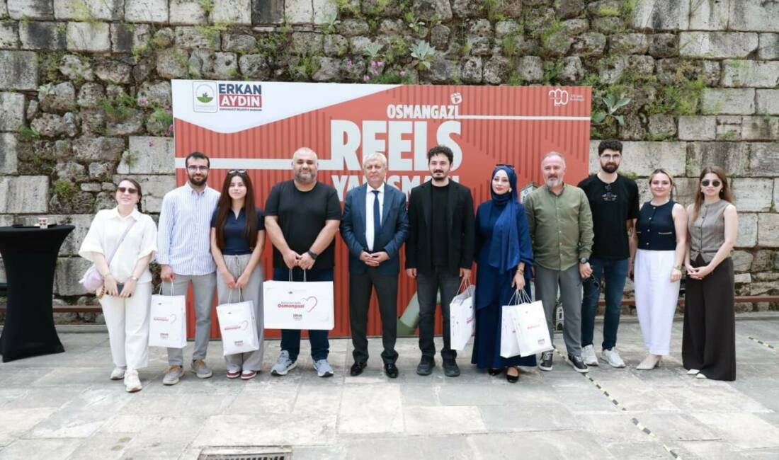 Osmangazi Reels Yarışması’nda kazananlar ödüllerine kavuştu Osmangazi Belediyesi tarafından Bursa’nın Fethi’nin 700. yılı etkinlikleri kapsamında düzenlenen