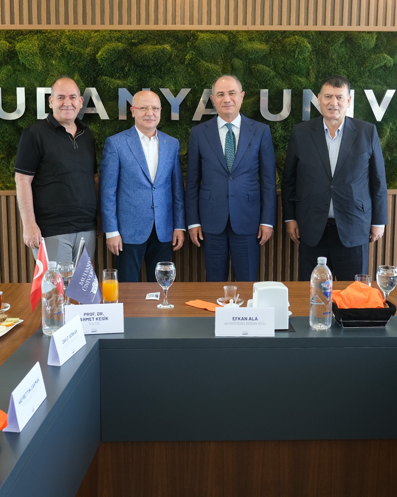Efkan Ala’dan Mudanya Üniversitesi’ne ziyaret 3 Efkan Ala’dan Mudanya Üniversitesi’ne ziyaret