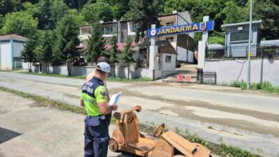 Ayder Yaylası’nda tamamen ahşaptan üretilen ve sosyal medyada ilgi gören