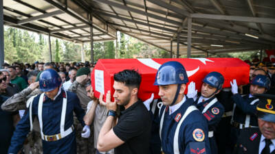 Van'ın Erciş ilçesinde trafik kazasında şehit olan Jandarma Uzman Çavuş
