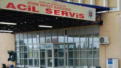 Aydın'ın Didim ilçesinde İsmet Gülcan (70), serinlemek için girdiği denizde