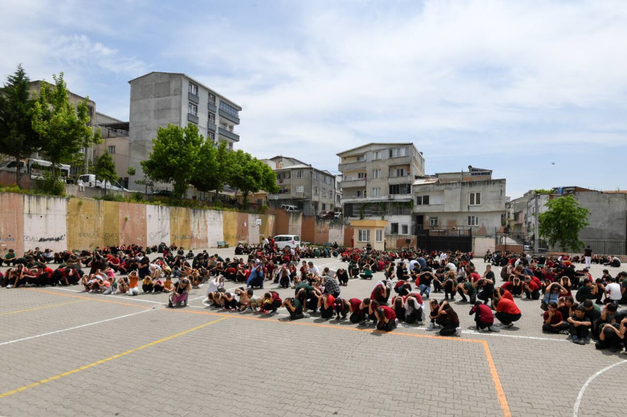 Bursa'da gerçeğini aratmayan tatbikat! 1 Bursa'da gerçeğini aratmayan tatbikat!