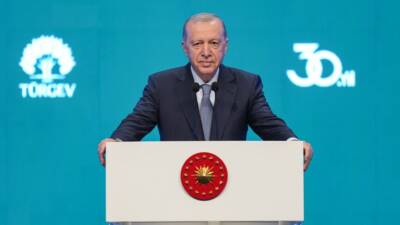 TÜRGEV'in 30. Kuruluş Yıl Dönümü Programı'nda konuşan Cumhurbaşkanı Recep Tayyip