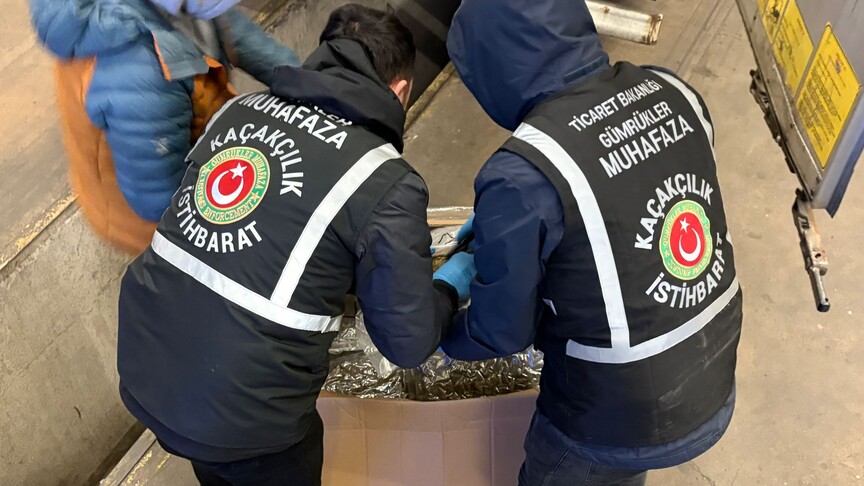 Ticaret Bakanlığı Gümrükler Muhafaza ekipleri, 2023 yılından bu yana 3