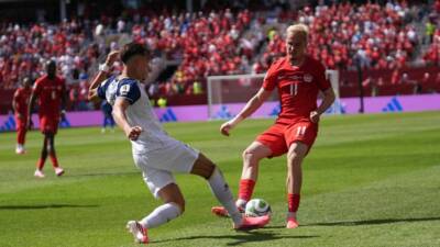 2026 FIFA Dünya Kupası B Grubu'nda oynanan maçta Kanada ile