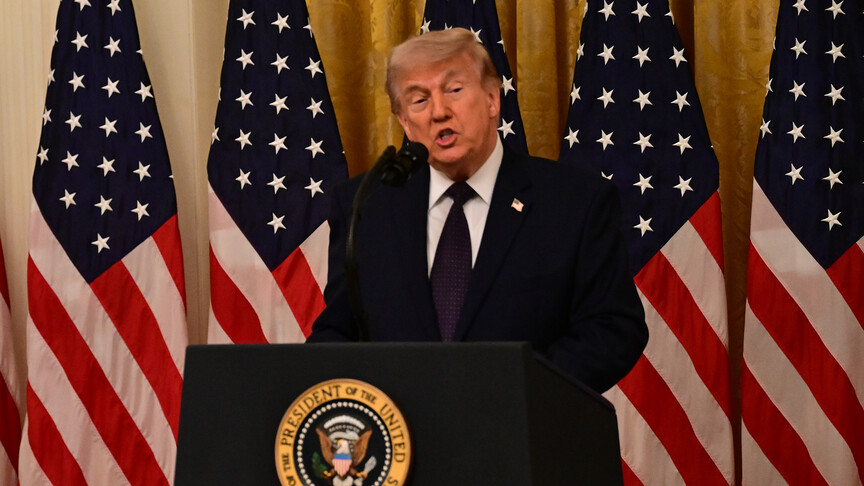 ABD Başkanı Donald Trump, katıldığı bir programda İran'ın nükleer silah