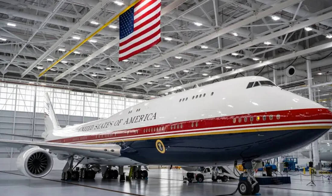 Trump’ın uçan kalesi ilk uçuşunu Türkiye’ye yapabilir Katar tarafından ABD'ye hediye edilen yaklaşık 500 milyon dolar değerindeki