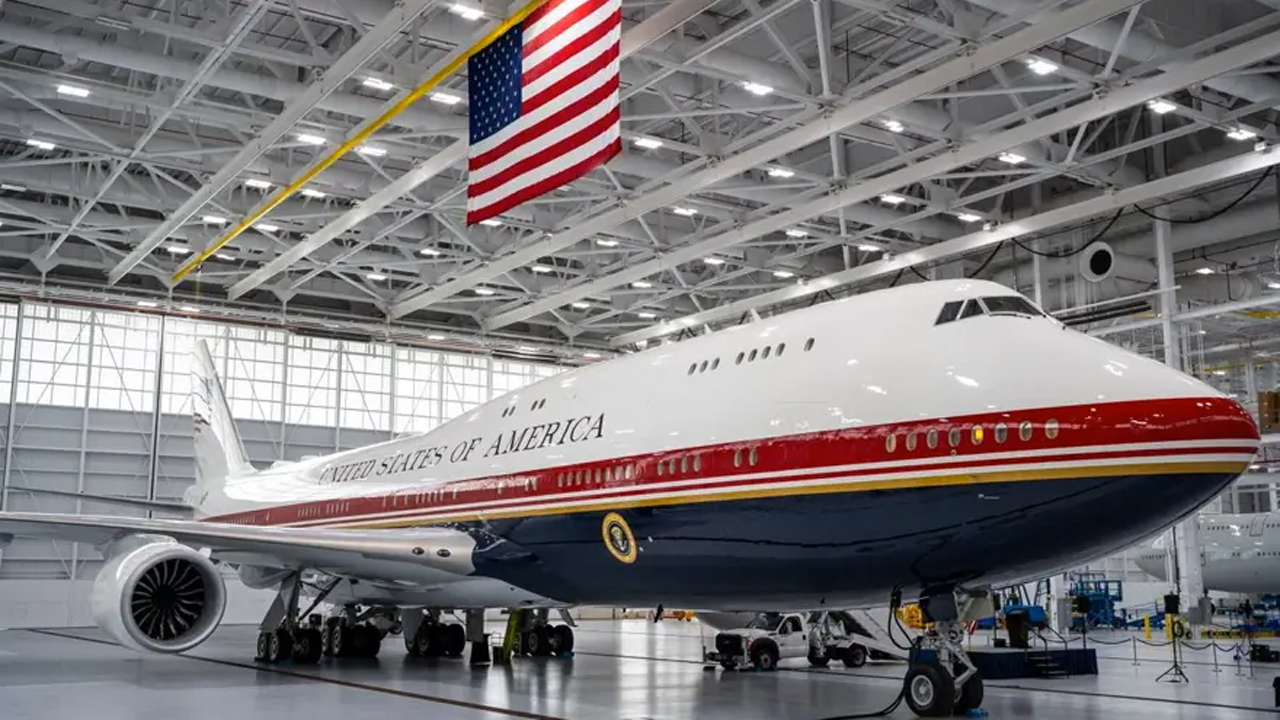 Trump'ın uçan kalesi ilk uçuşunu Türkiye'ye yapabilir 1 trump ucak reu
