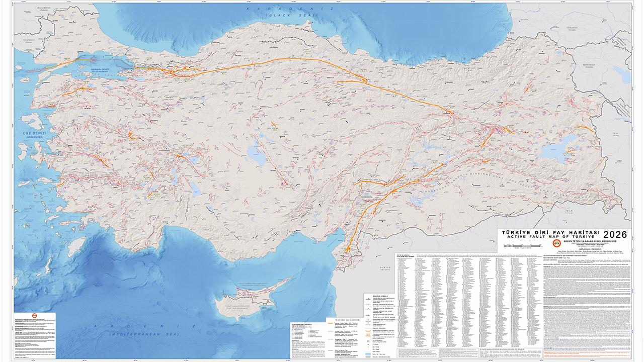 Türkiye'nin diri fay haritası güncellendi! Korkutan artış... 2 turkiye diri fay haritasinda fay sayisi 700e cikti a96a012242c9