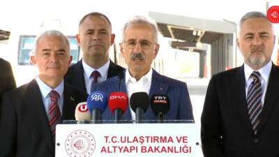 Ulaştırma ve Altyapı Bakanı Abdulkadir Uraloğlu, Halkalı - Kapıkule hızlı