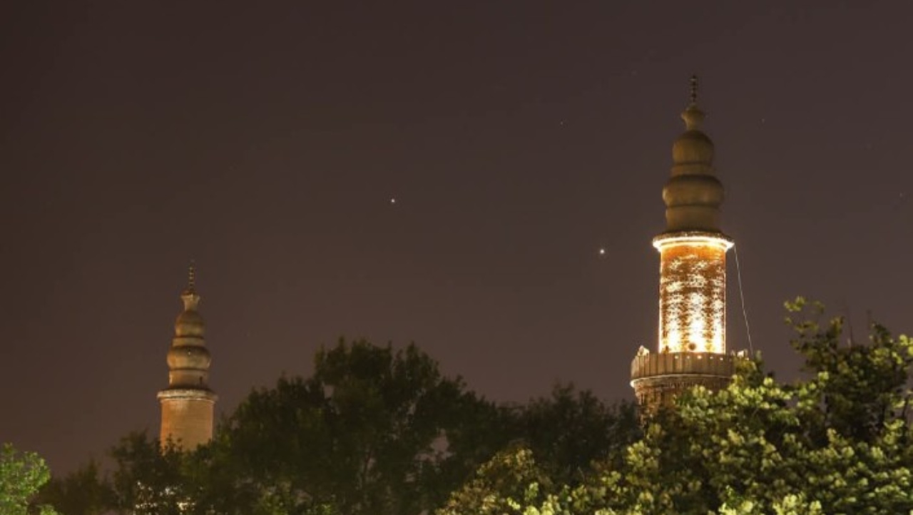 Bursa semalarında nadir gökyüzü olayı! 2036’ya kadar bir daha yok 1 venus jupiter aey
