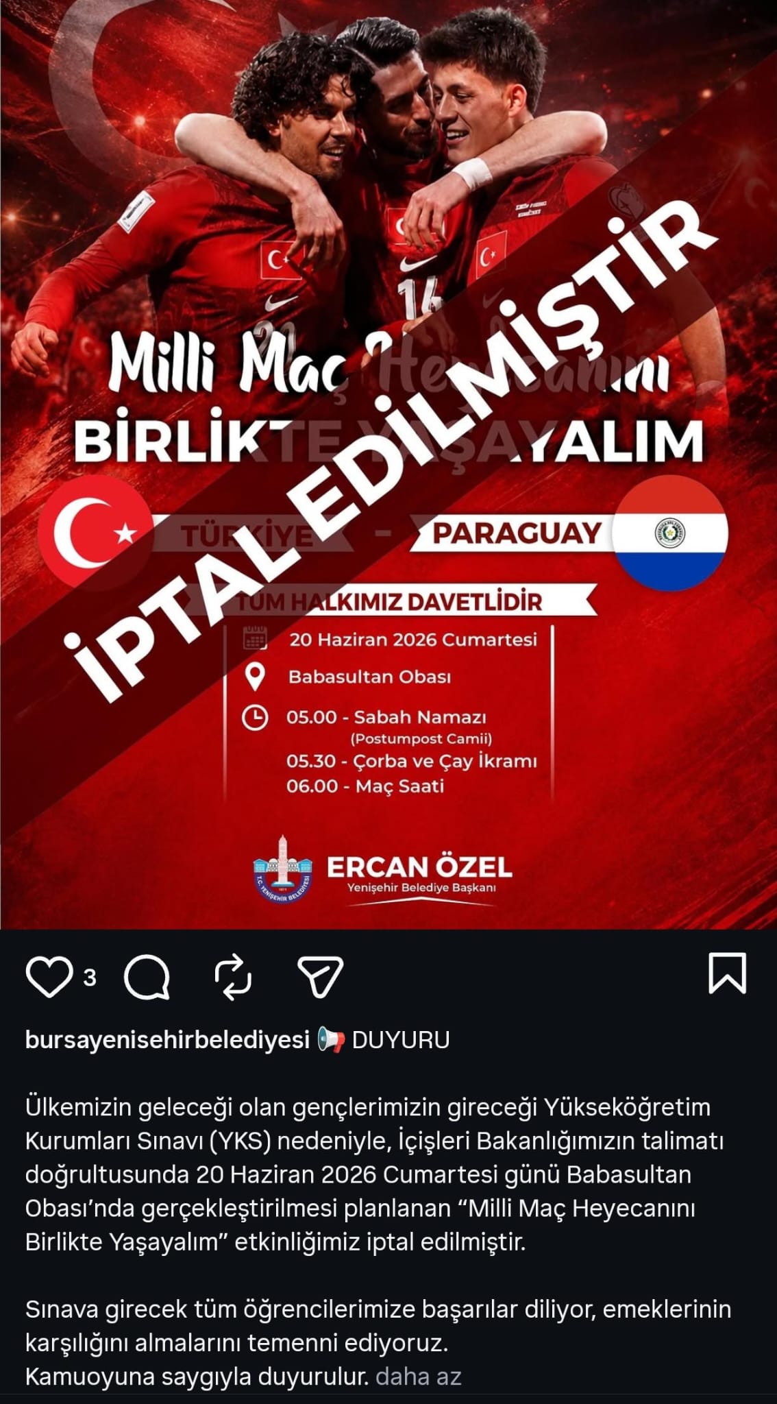 Bursa'da milli maç iptalleri! 2 whatsapp image 2026 06 19 at 134129