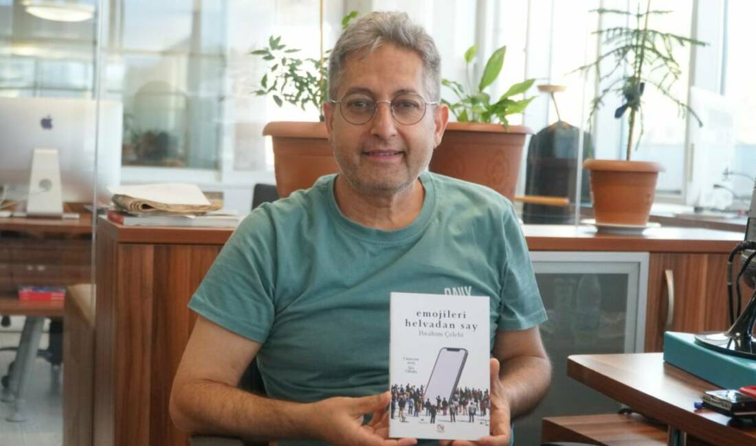 İbrahim Çelebi’nin yeni kitabı: ‘Emojileri helvadan say’ Edebiyat öğretmeni, şair ve akademisyen İbrahim Çelebi, raflarda yerini alan