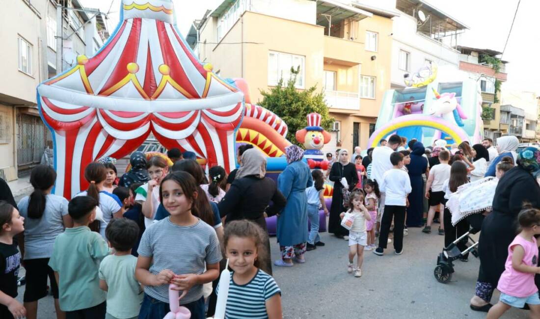 Osmangazi'de yaşayan vatandaşların neşeli, eğlenceli ve şenlik dolu bir yaz