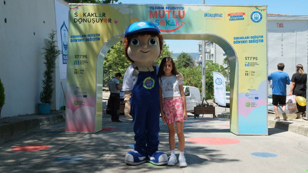 Bursa'da çocuklar buraya bayılacak! İşte oyun sokağı