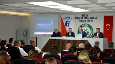 Bursa Esnaf ve Sanatkârlar Odaları Birliğinin (BESOB) ev sahipliğinde Defterdar