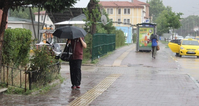 Bursa Valiliği, Bursa ve çevresinde önümüzdeki iki saatlik periyotta beklenen