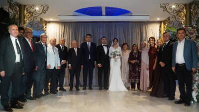Ahmet Serhat Okur ile Hafsa Khalid, görkemli bir törenle hayatlarını