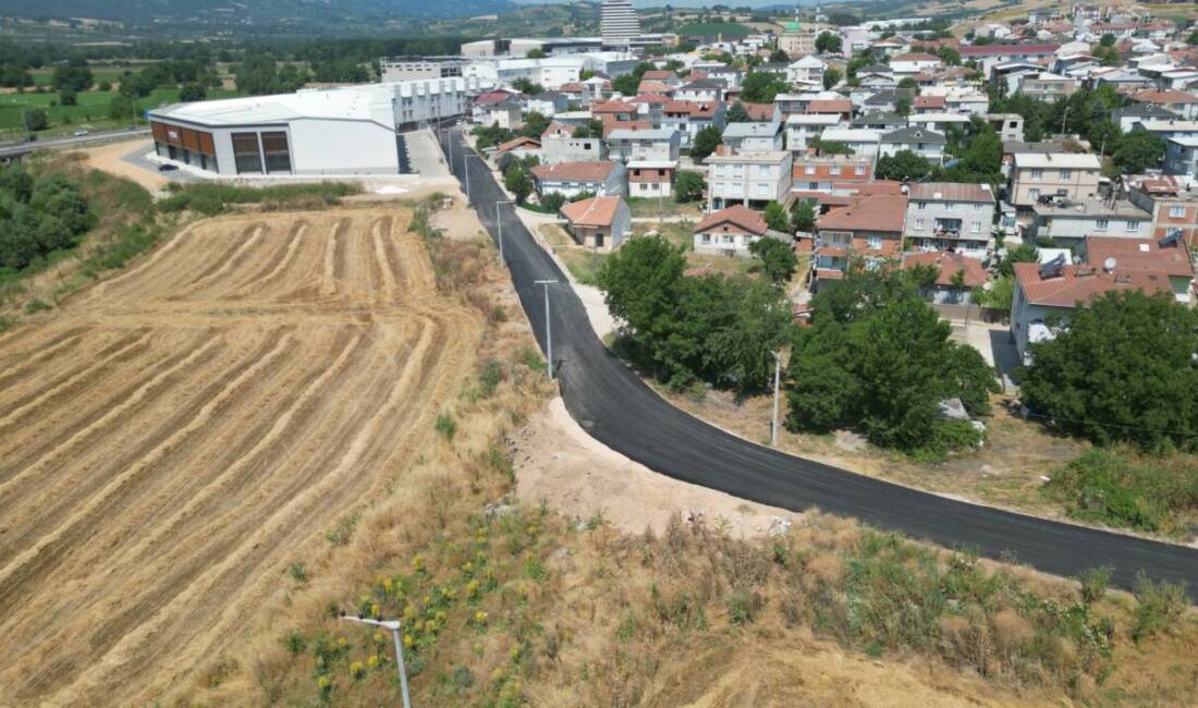 Bursa’nın bu ilçesine Büyükşehir’den yeni yollar Bursa Büyükşehir Belediyesi tarafından Ulaşım Dairesi Başkanlığı tarafından İnegöl ilçesi