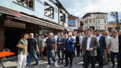 Bursa Büyükşehir Belediyesi, 30 Haziran’da meydana gelen yangından etkilenen Kayhan