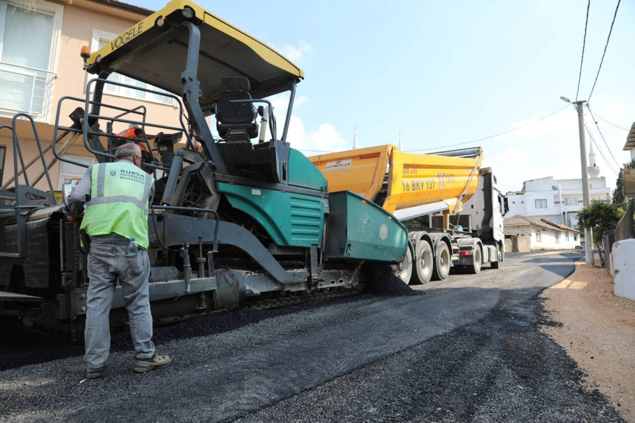 Bursa'nın köylerine Büyükşehir'den yeni yollar 6 37420mtzhngy5mt