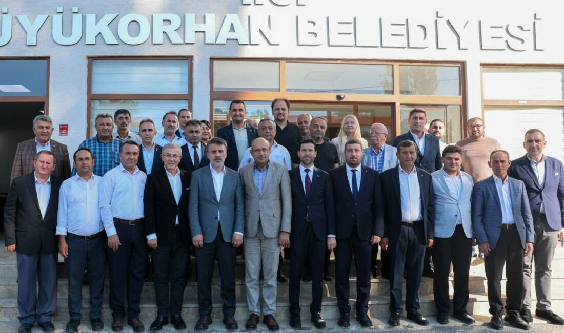 Bursa Büyükşehir’den Büyükorhan’a yeni müjdeler Bursa Büyükşehir Belediyesi Başkan Vekili Şahin Biba, ilçe ziyaretleri kapsamında