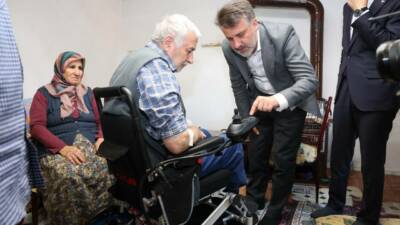 Bursa Büyükşehir Belediyesi Başkan Vekili Şahin Biba, Büyükorhan programı sırasında