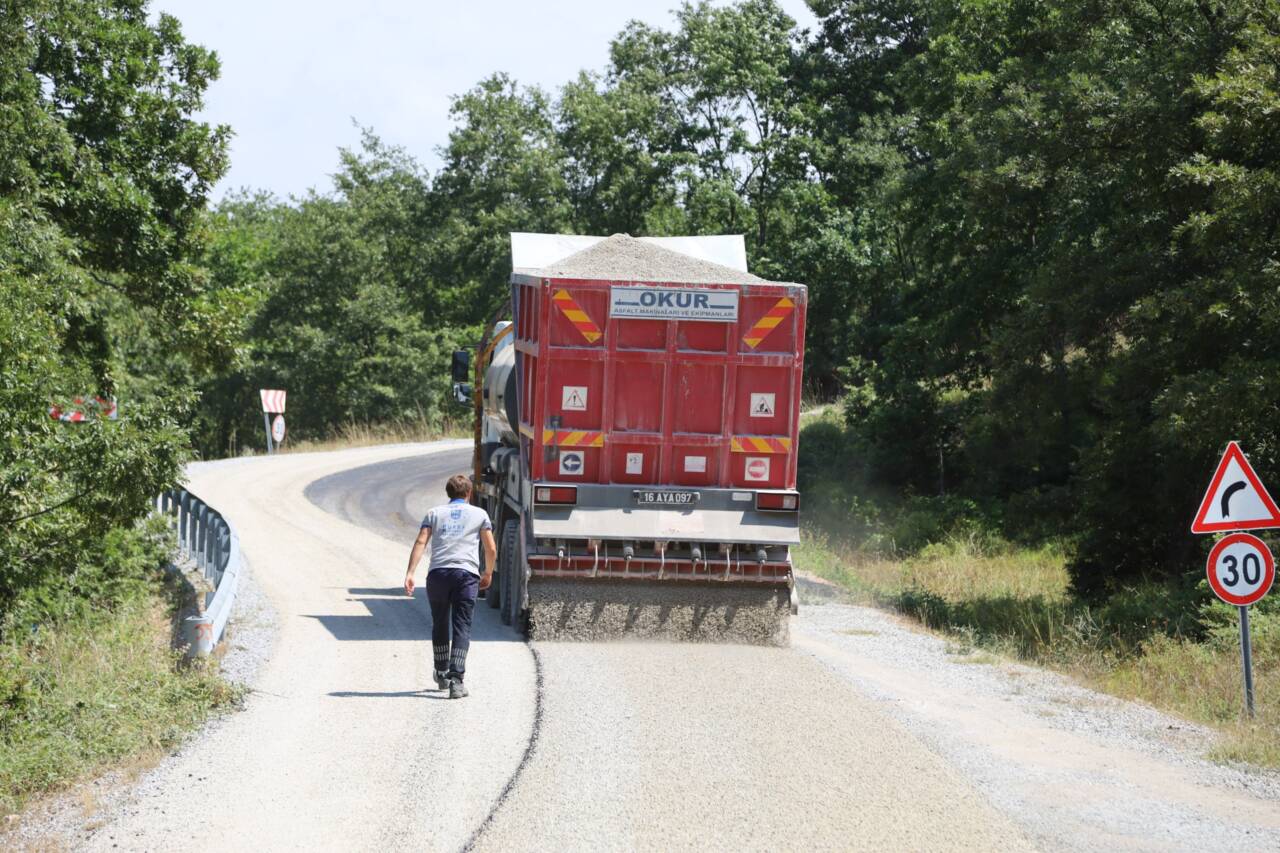 Bursa'da iki mahallede yollara konfor 5 37476mtzhnwi2mg6