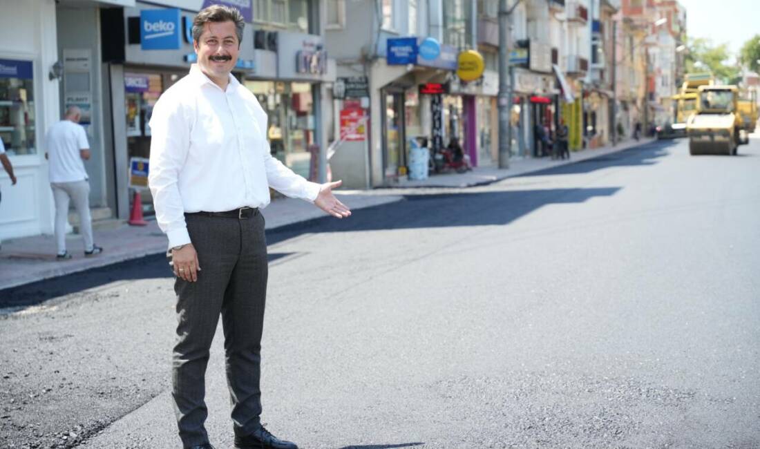 Bursa Yenişehir’deki caddeler yenileniyor Karayolları Genel Müdürlüğü tarafından, Yenişehir Belediyesi'nin de destekleriyle gerçekleştirilen sıcak