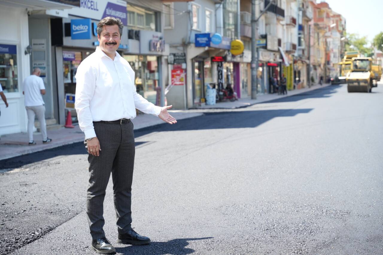 Karayolları Genel Müdürlüğü tarafından, Yenişehir Belediyesi'nin de destekleriyle gerçekleştirilen sıcak