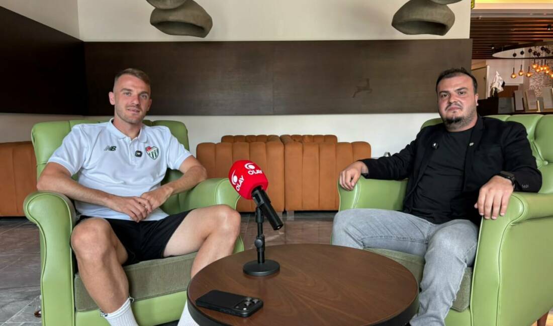 Bursaspor’un takım kaptanlarından Ertuğrul Ersoy, Bolu kampında OLAY'a konuştu... 29