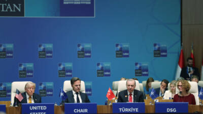 Cumhurbaşkanı Recep Tayyip Erdoğan, Ankara'daki NATO Zirvesi'nin açılış konuşmasını yaptı;