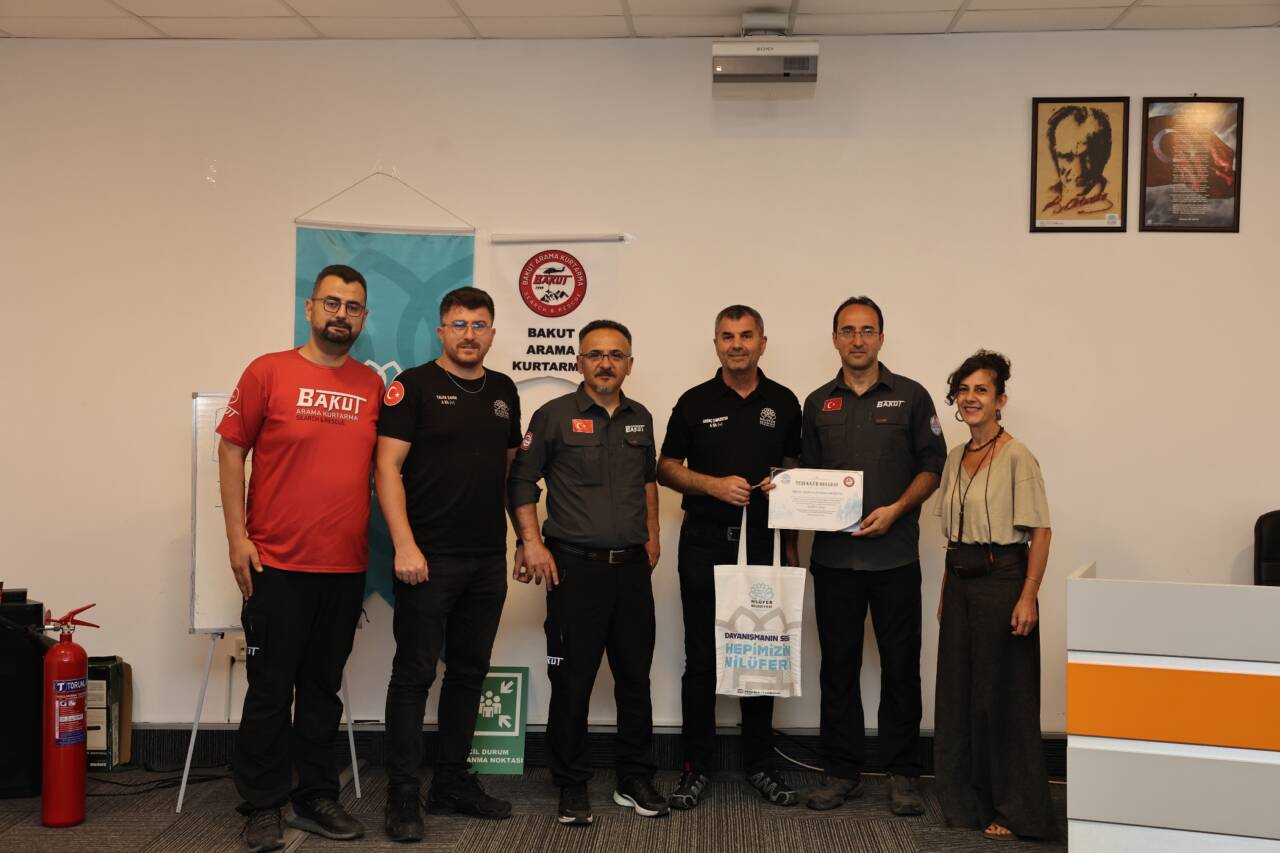 Bursa'nın Nilüfer Belediyesi’nde acil durum eğitimi 6 afet egitimi 8