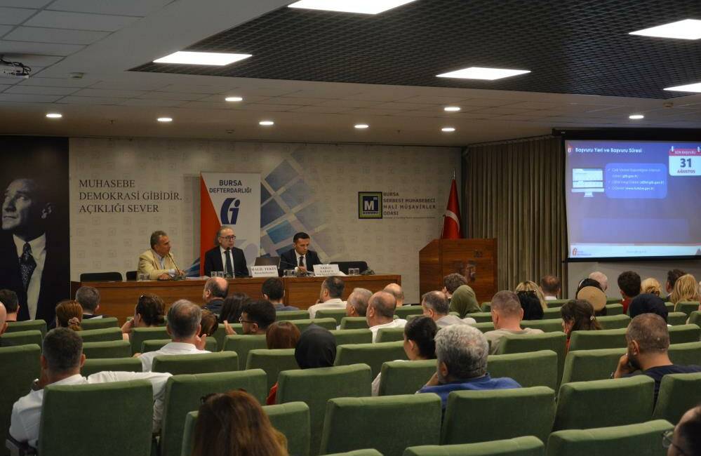 Bursa’da vergi ve SGK borcu olanlara önemli bilgilendirme Bursa Serbest Muhasebeci Mali Müşavirler Odasının ev sahipliğinde düzenlenen "Vergi