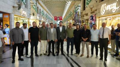Bursaspor Başkanı Enes Çelik, Bursa Tarihi Çarşı ve Hanlar Birliği