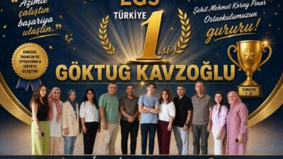 Bursa'da eğitimdeki başarılarıyla dikkat çeken Şehit Mehmet Koray Pınar Ortaokulu,