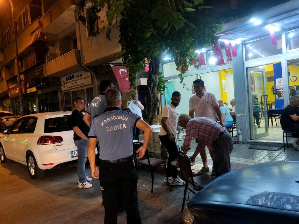 Bursa Karacabey'de kaldırım işgaline son 1 aw74880401