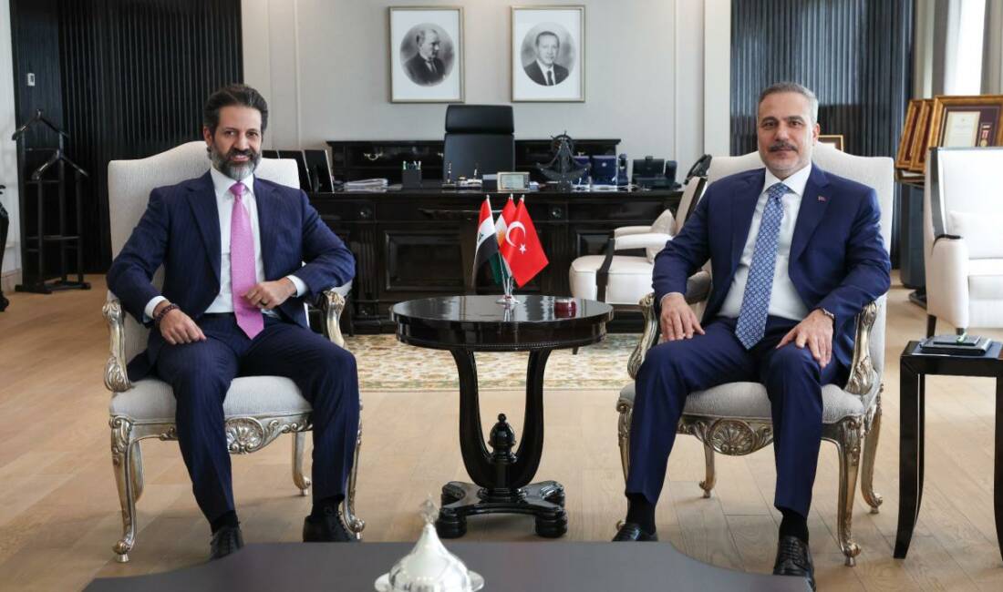 Dışişleri Bakanı Hakan Fidan, Irak Kürt Bölgesel Yönetimi (IKBY) Başbakan