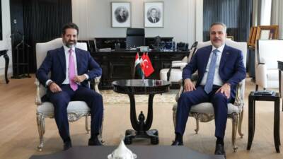 Dışişleri Bakanı Hakan Fidan, Irak Kürt Bölgesel Yönetimi (IKBY) Başbakan