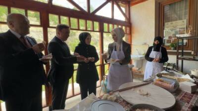 Aile ve Sosyal Hizmetler Bakanı Mahinur Özdemir Göktaş, Erzincan programı