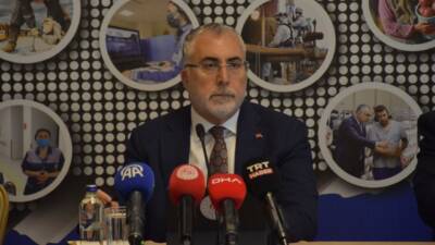 Çalışma ve Sosyal Güvenlik Bakanı Vedat Işıkhan, "Bakanlık olarak üretimin,