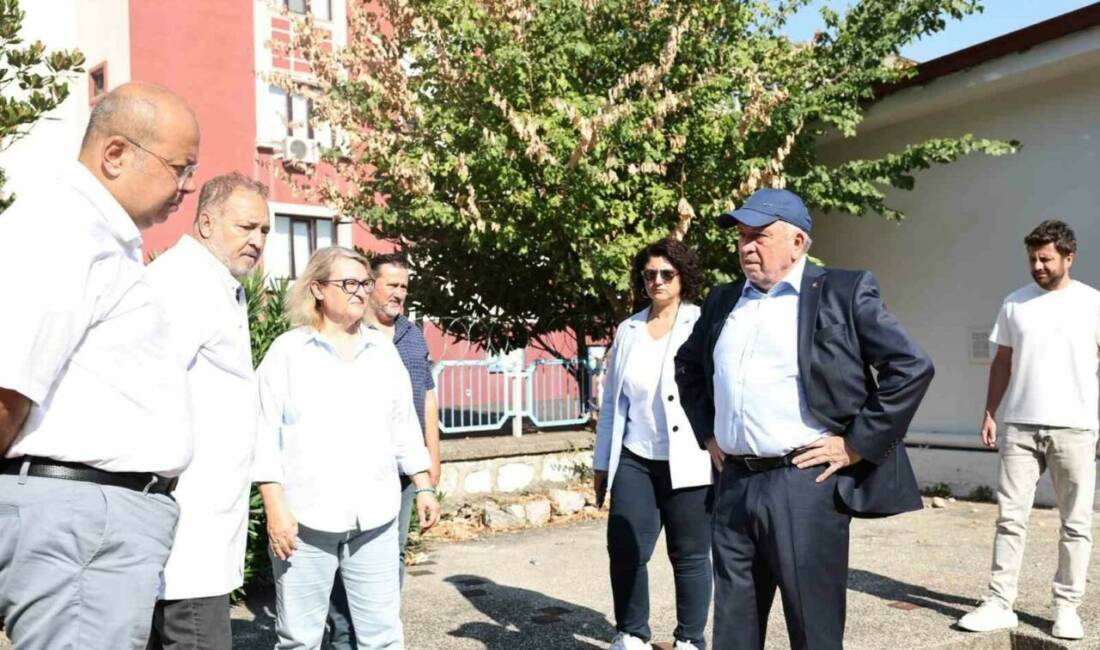 Nilüfer Belediye Başkanı Şadi Özdemir, ilçedeki projeleri yerinde görmek ve