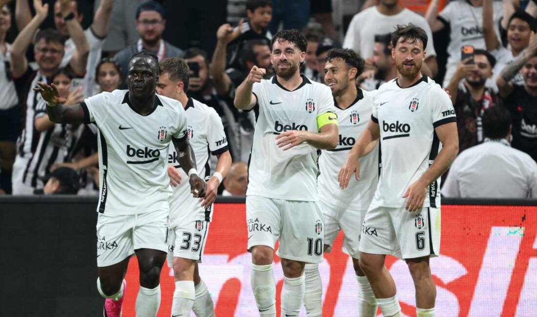 Beşiktaş, UEFA Avrupa Ligi 2. eleme turu ilk maçında Midtjylland'ı