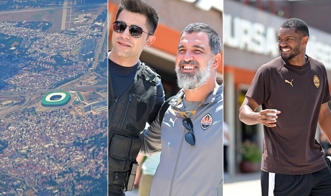Shakhtar Donetsk Bursa’ya geldi Bursaspor’un bugün hazırlık maçında konuk edeceği Ukrayna ekibi Shakhtar Donetsk,