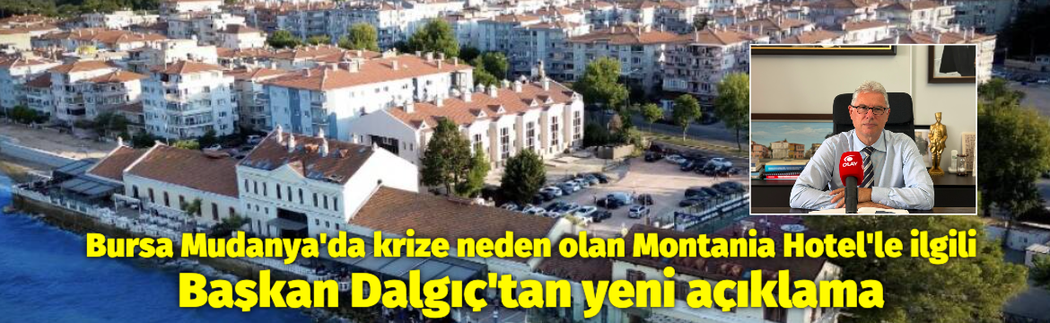 Mudanya Belediye Başkanı Deniz Dalgıç,