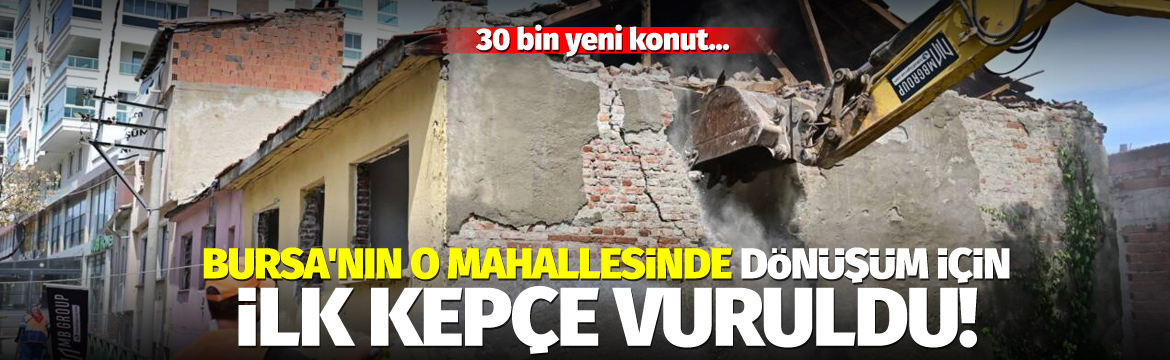 Olay Gazetesi – Ana Sayfa 5 Bursa'nın Yıldırım ilçesinde kentsel dönüşüm