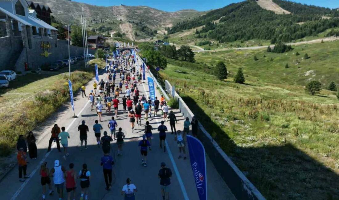 Bursa’nın zirvesinde nefes kesen yarış Uludağ’da bu yıl dokuzuncusu düzenlenen Uludağ Premium Ultra Trail’in ana