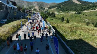 Uludağ’da bu yıl dokuzuncusu düzenlenen Uludağ Premium Ultra Trail’in ana