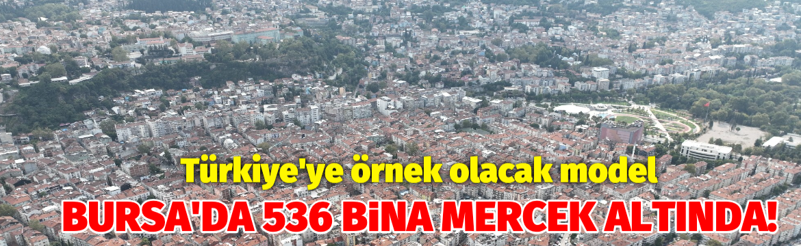 Bursaspor Başkanı Enes Çelik'in, Bursa'da