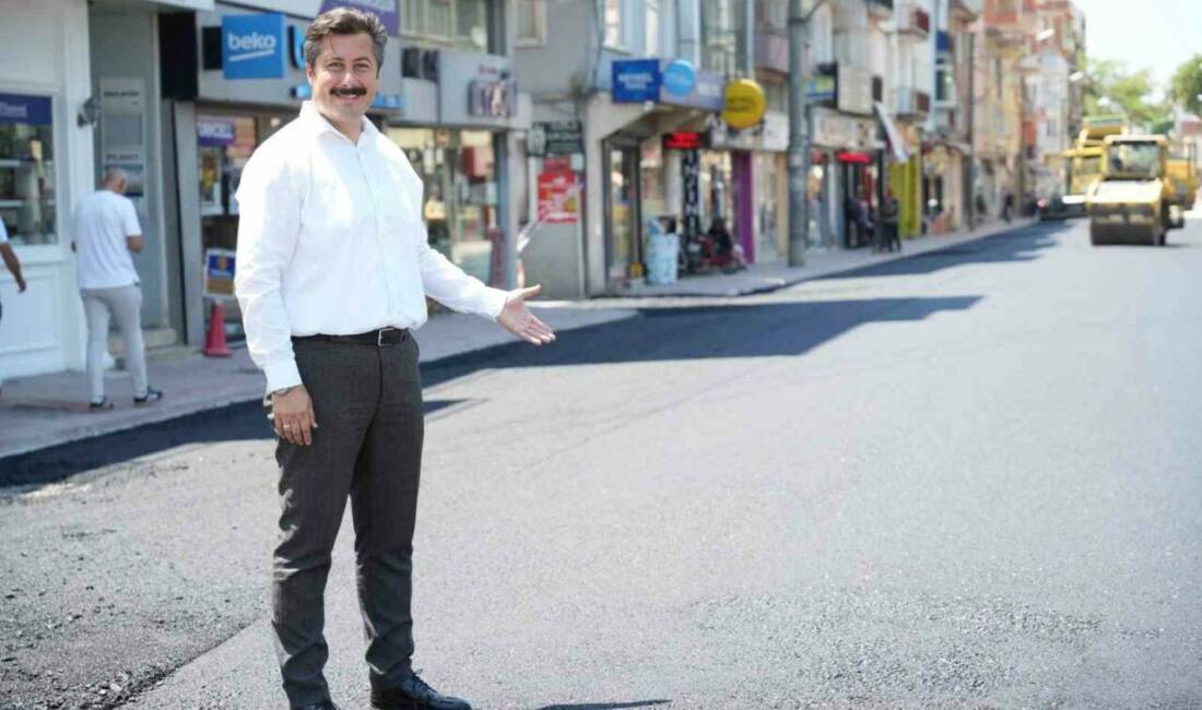 Bursa’da bir ilçeye daha sıcak asfalt Karayolları Genel Müdürlüğü tarafından, Yenişehir Belediyesi’nin de destekleriyle ilçenin uzun